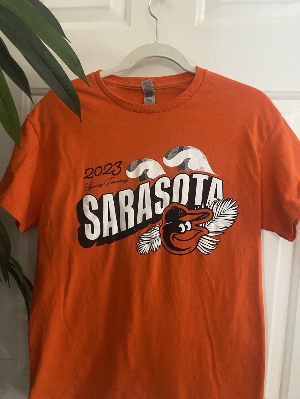 Baltimore Orioles Shirt Men's Medium 2023 Spring Training Sarasota Florida